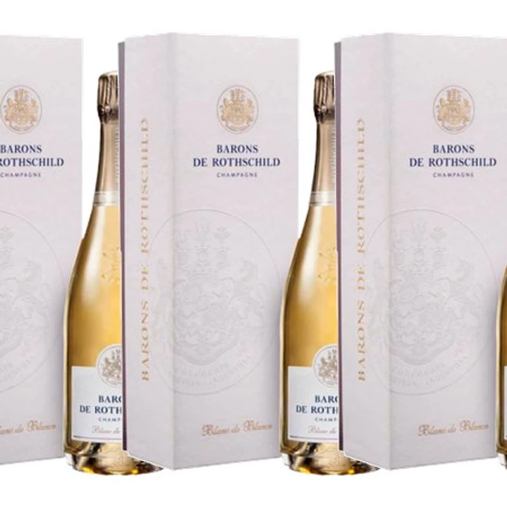 Champagne Barons de Rothschild Blanc de Blancs Coffret Edition 75cl 3