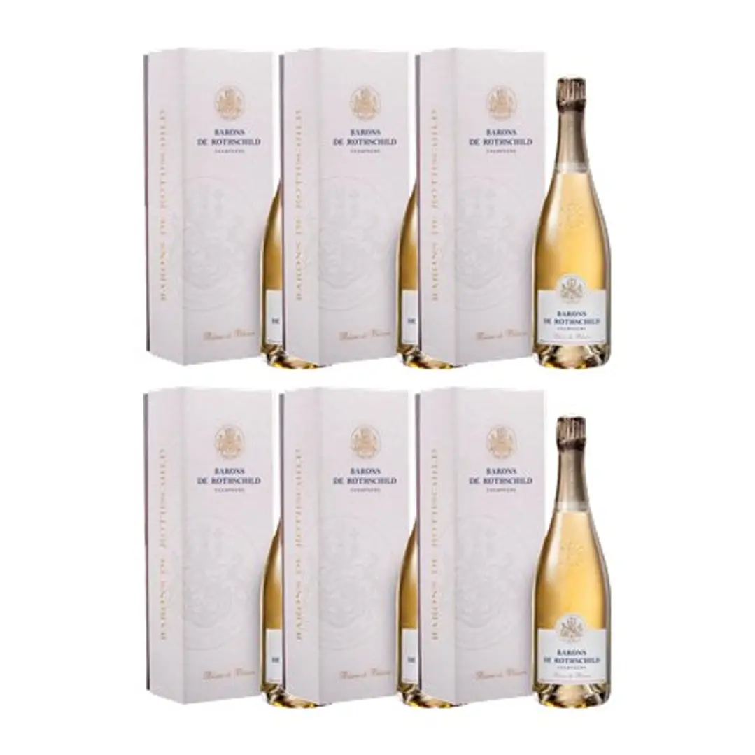 Champagne Barons de Rothschild Blanc de Blancs Coffret Edition 75cl 4