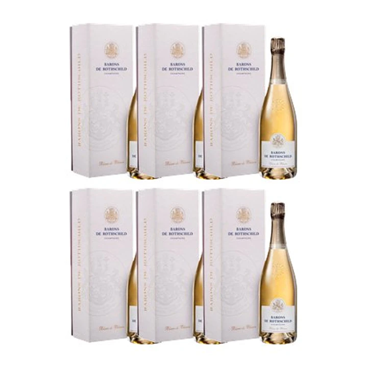 Champagne Barons de Rothschild Blanc de Blancs Coffret Edition 75cl 4