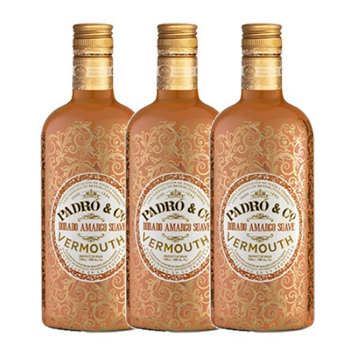 Vermouth de Tarragona Padró and Co. Dorado Amargo Suave vol. 18% - 75cl 3
