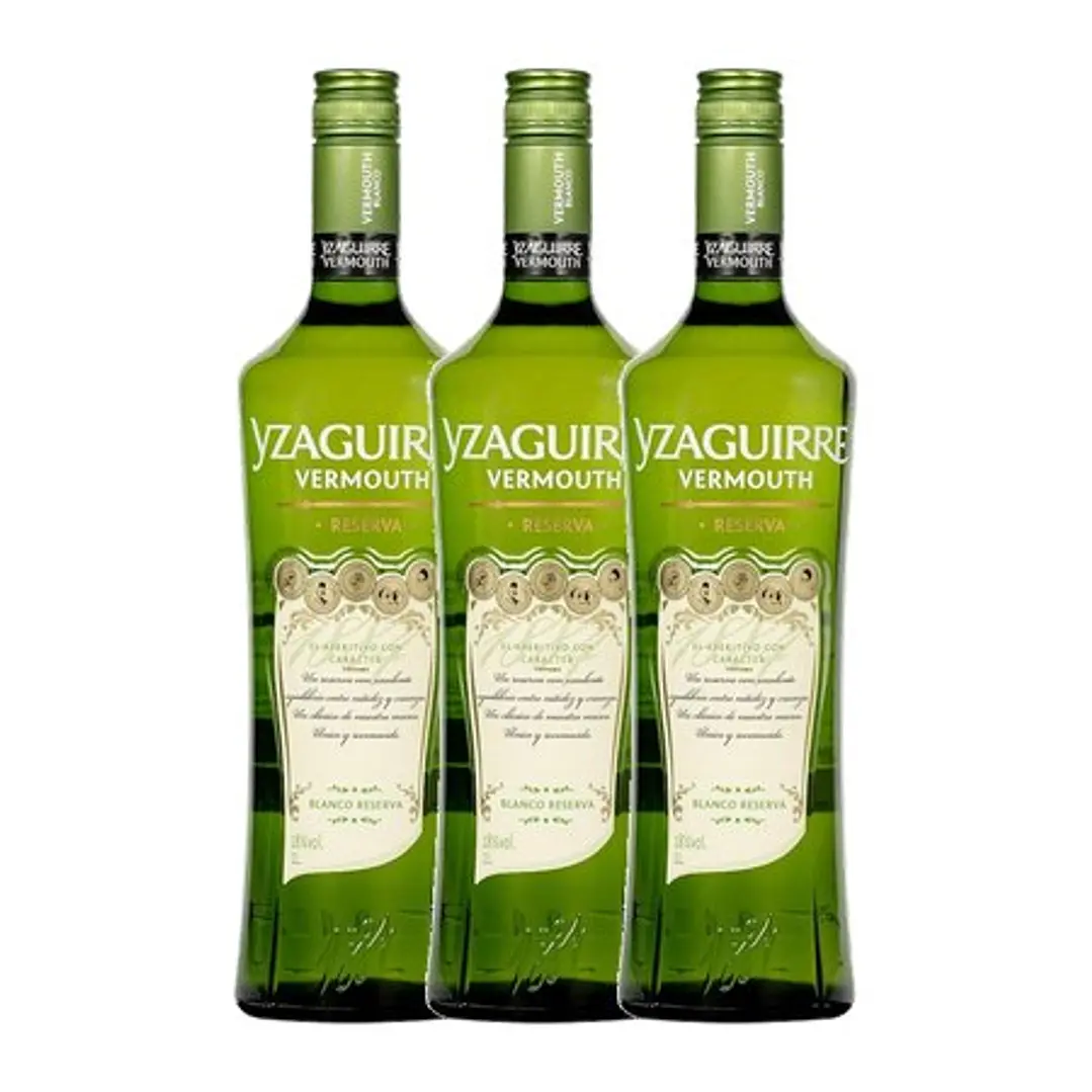 Vermut YZAGUIRRE RESERVA BLANCO- vol. 18% - 100cl 3