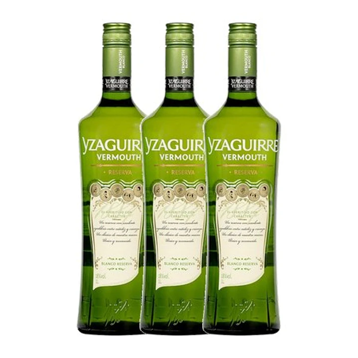 Vermut YZAGUIRRE RESERVA BLANCO- vol. 18% - 100cl 3