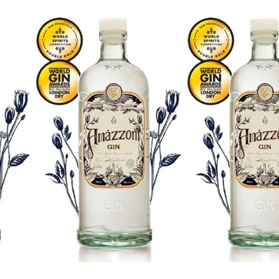 AMÁZZONI GIN - Gin Artesanal du Brésil vol.42% 70cl 3