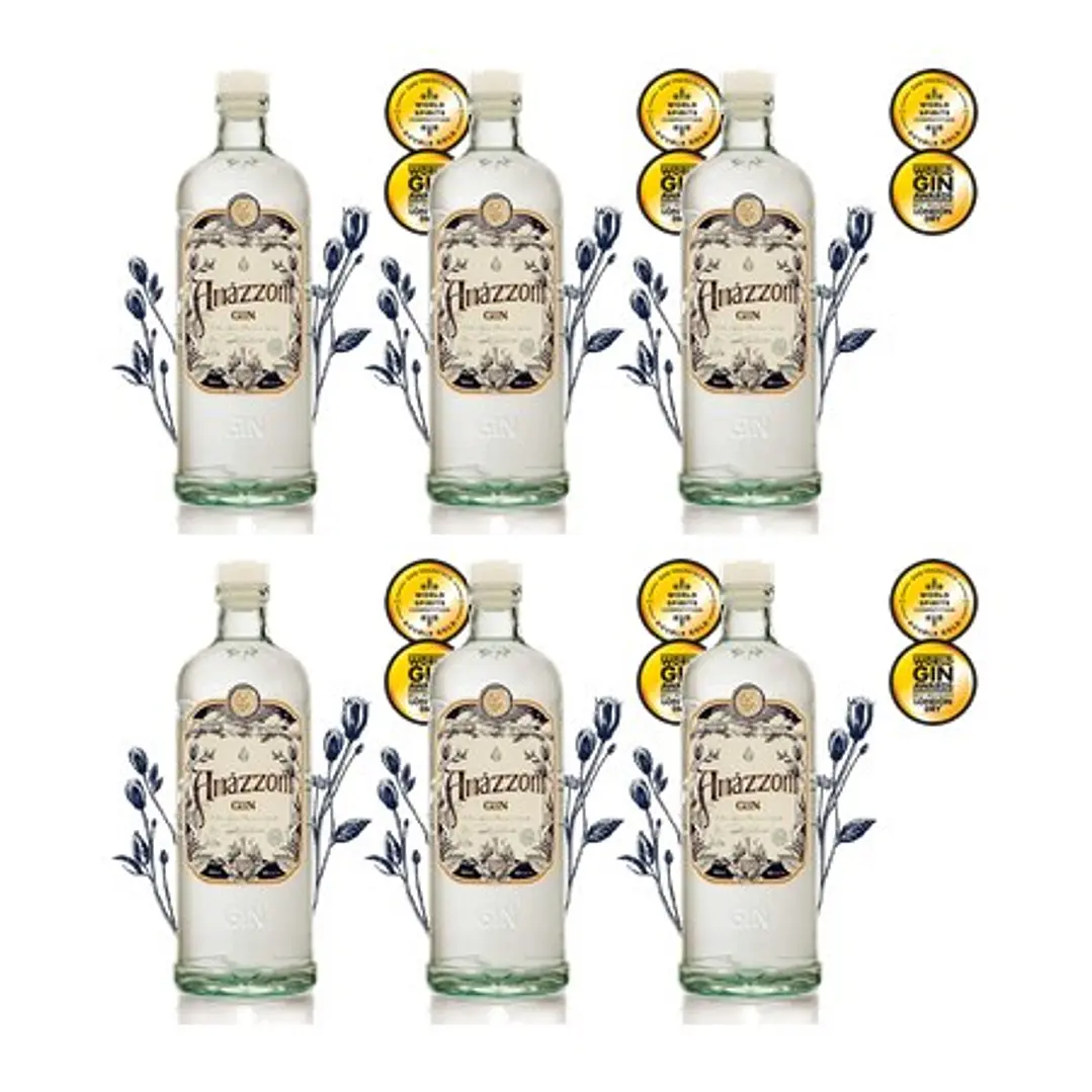 AMÁZZONI GIN - Gin Artesanal du Brésil vol.42% 70cl 4