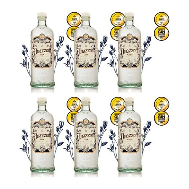AMÁZZONI GIN - Gin Artesanal du Brésil vol.42% 70cl 4