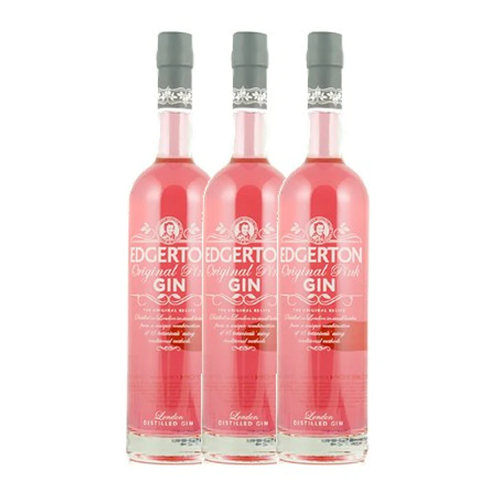 Edgerton Original Pink Gin vol. 43% 70cl 3