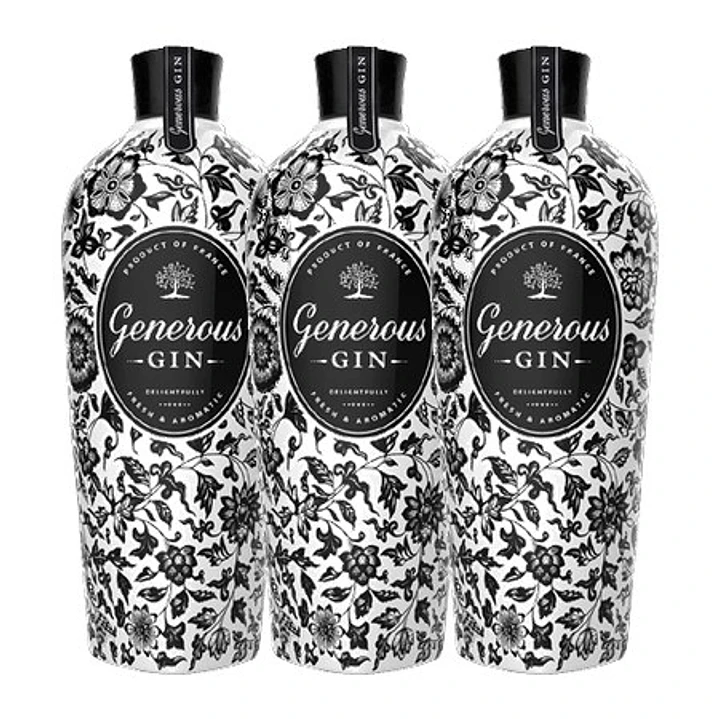 GENEROUS GIN Original (Black) - vol.44% - 70cl 3