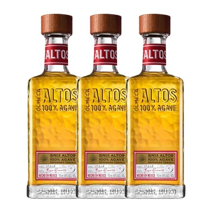 TEQUILA OLMECA ALTOS REPOSADO - vol. 38% - 70cl 3