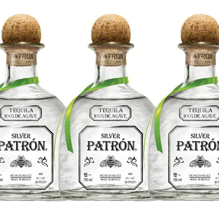 TEQUILA PATRON SILVER vol. 40% - 70cl 3