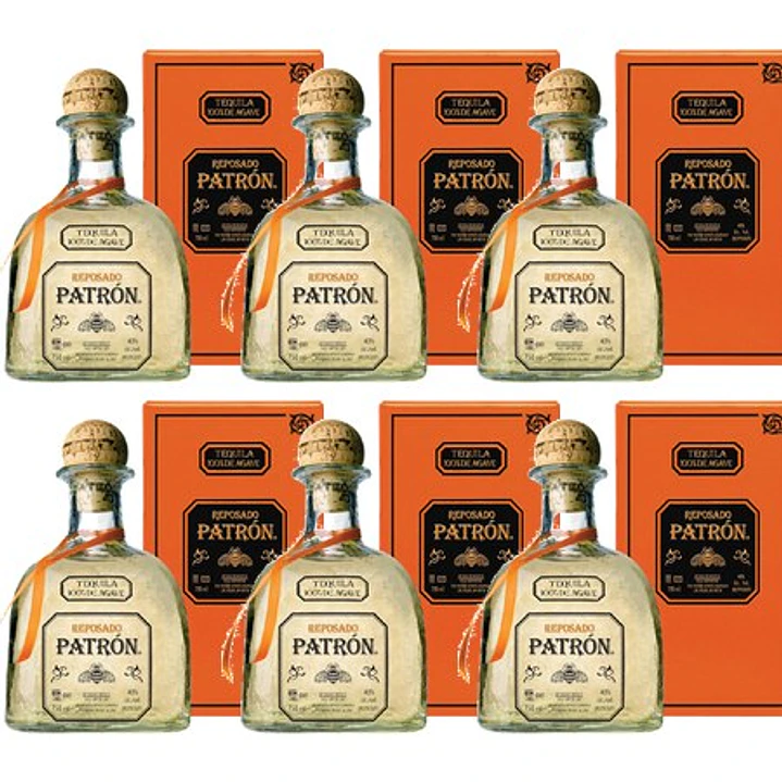 TEQUILA PATRÓN REPOSADO vol. 40% - 70cl 4