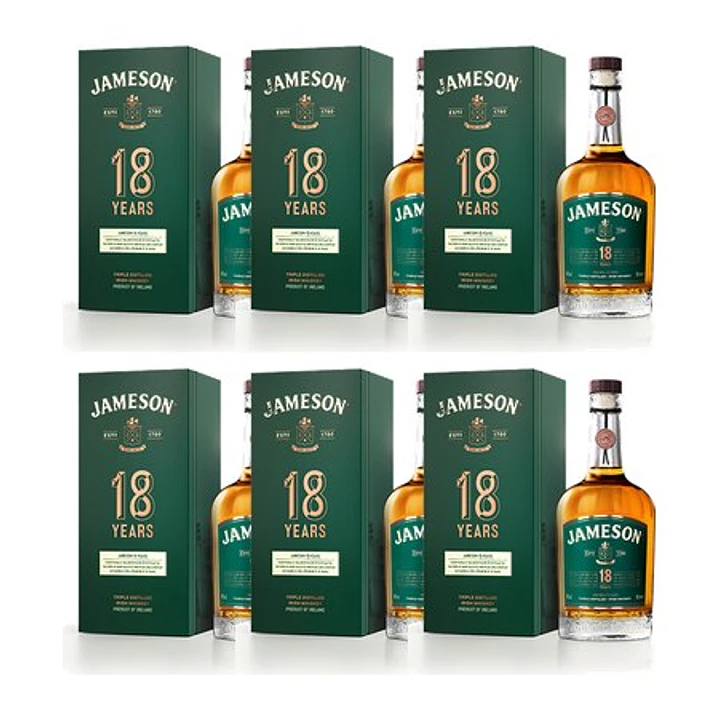 JAMESON 18 YEARS vol. 46% - 70cl 4