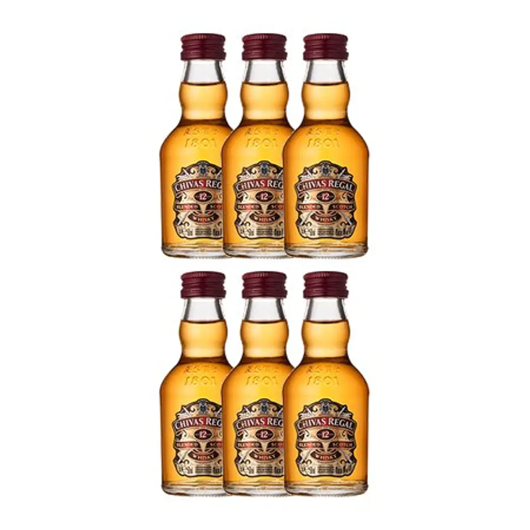 WHISKY ÉCOSSAIS CHIVAS REGAL 12 ANS vol. 40% - 5cl 4