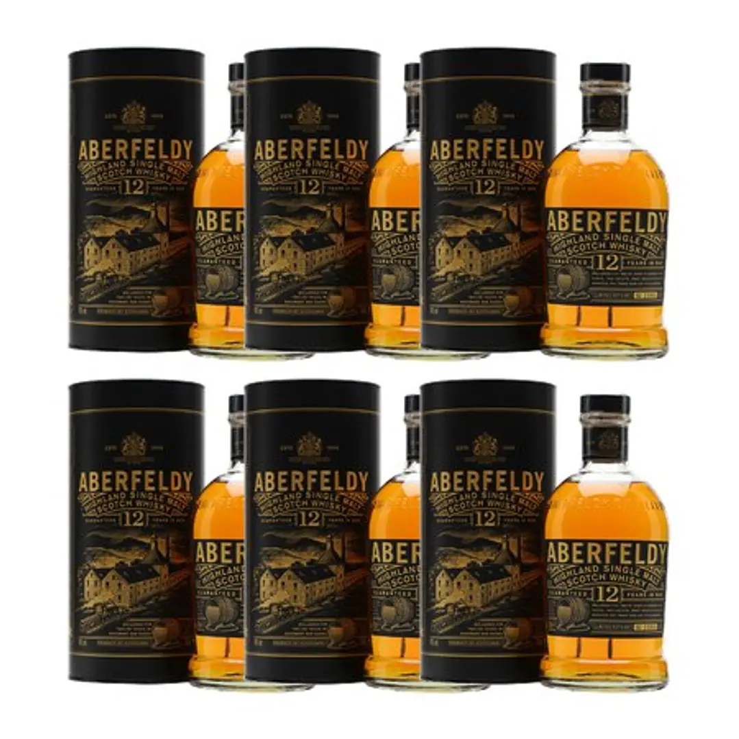 ABERFELDY 12 ANS D'ÂGE SINGLE MALT WHISKY vol. 40% 70cl 4
