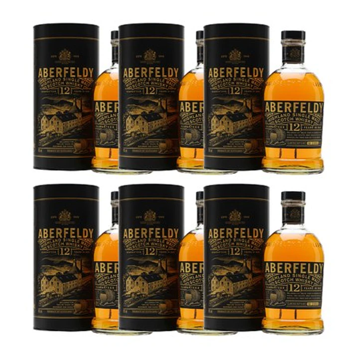 ABERFELDY 12 ANS D'ÂGE SINGLE MALT WHISKY vol. 40% 70cl 4