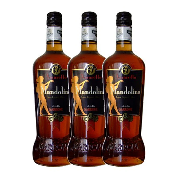 Amaretto Mandolino Garrone vol.25% - 70cl 3