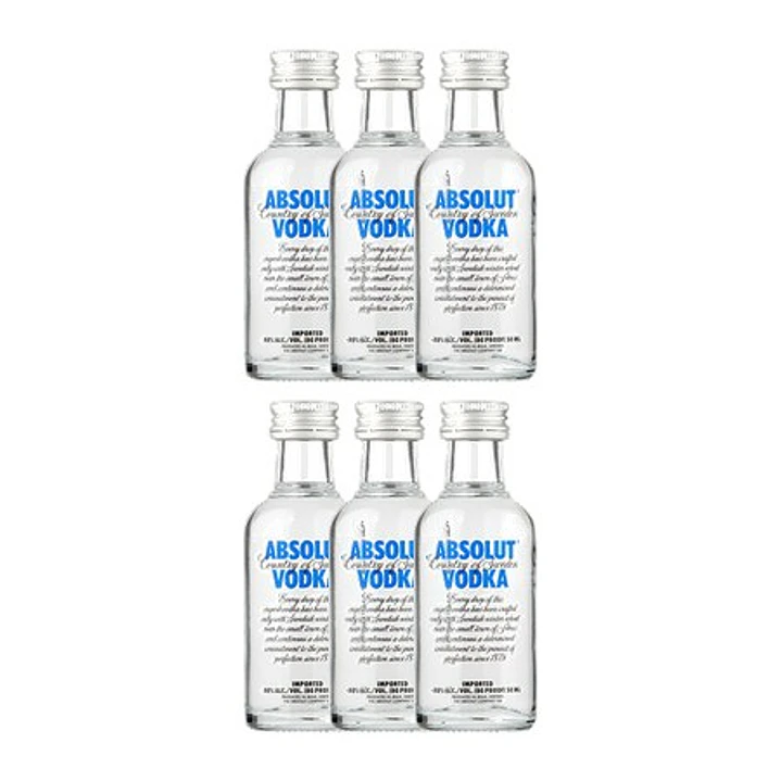 ABSOLUT VODKA - ORIGINAL VODKA - vol. 40% - 5cl 4