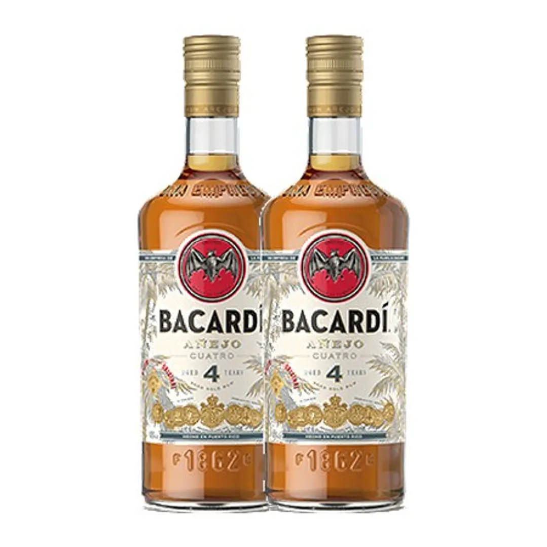 Rhum Bacardi Cuatro Añejo - vol. 40% - 70cl 2