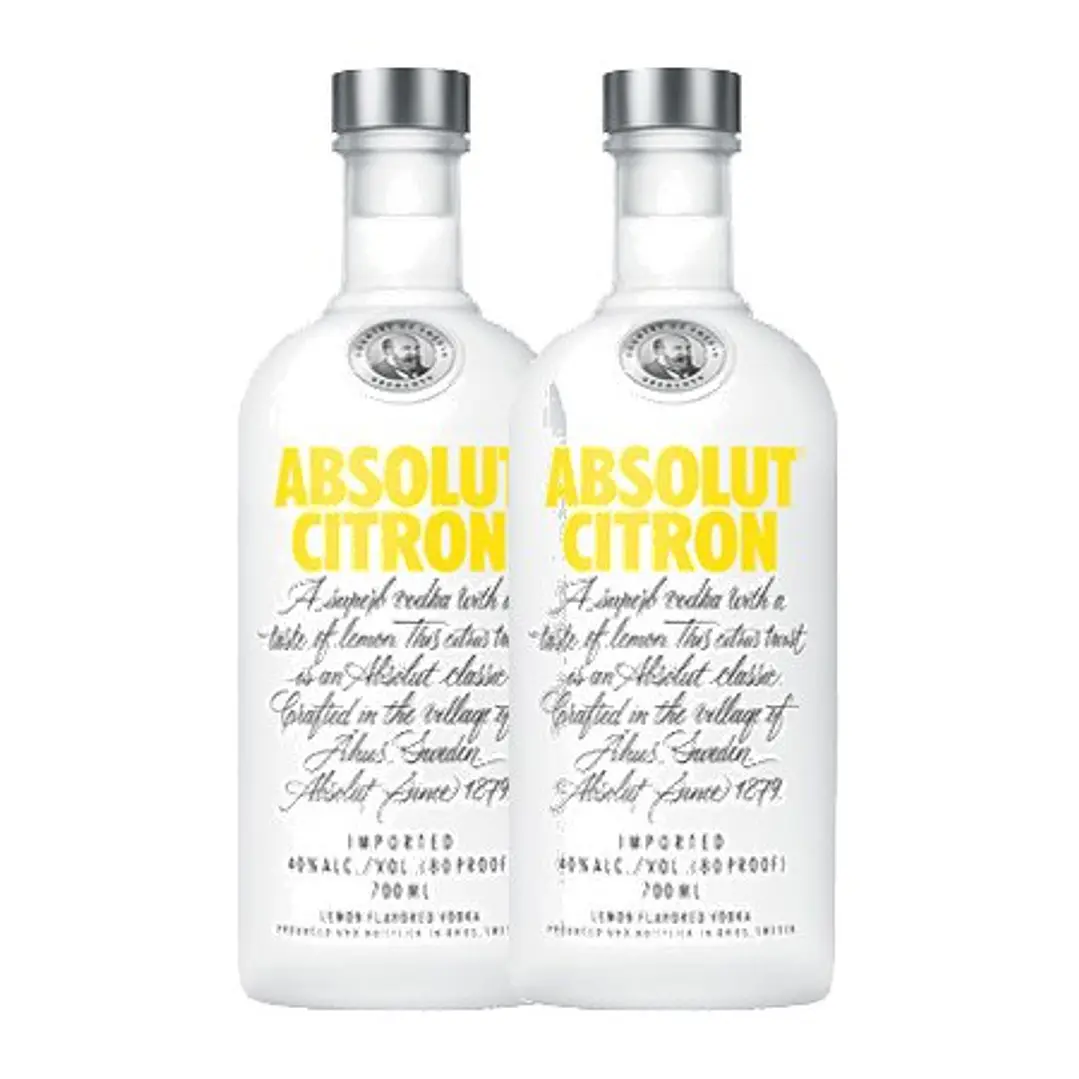 ABSOLUT CITRON - Vodka aromatisée au citron - 40 % vol. - 70 cl 2