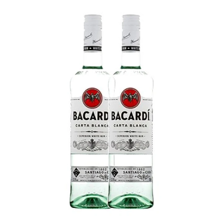 Rum Bacardi CARTA BLANCA - vol. 37.5% - 70cl 2