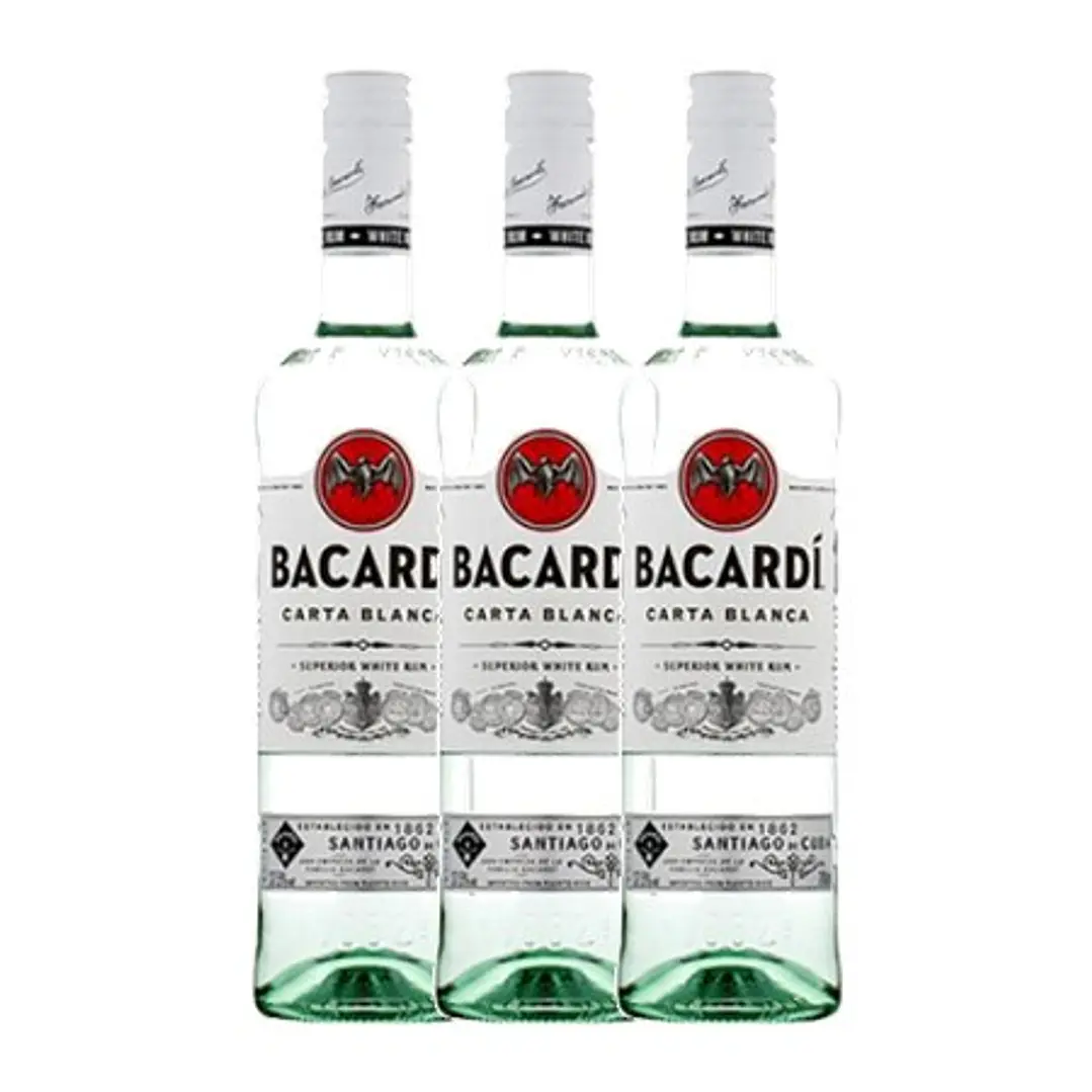 Rum Bacardi CARTA BLANCA - vol. 37.5% - 70cl 3