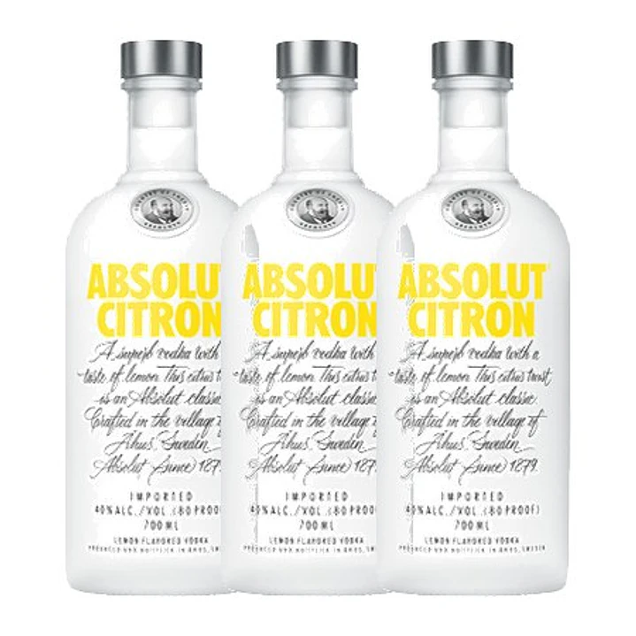 ABSOLUT CITRON - Vodka aromatisée au citron - 40 % vol. - 70 cl 3