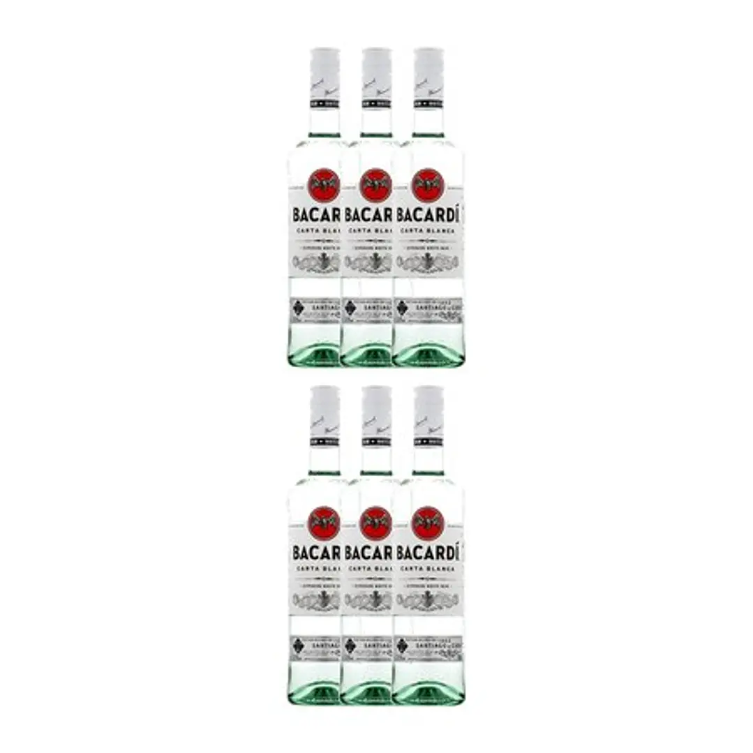 Rum Bacardi CARTA BLANCA - vol. 37.5% - 70cl 4