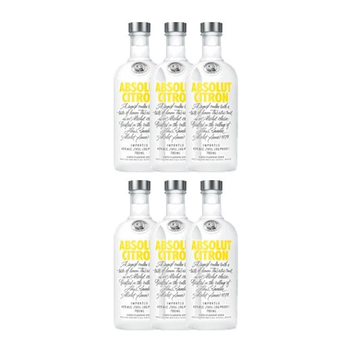 ABSOLUT CITRON - Vodka aromatisée au citron - 40 % vol. - 70 cl 4