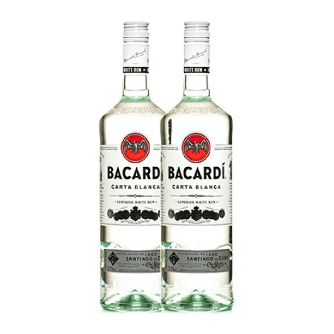 Rum Bacardi CARTA BLANCA - vol. 37.5% - 100cl 2