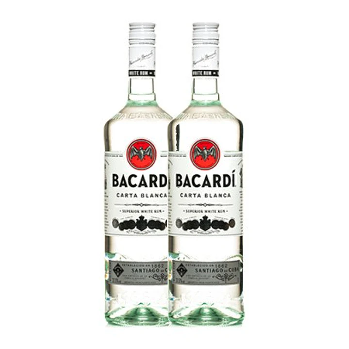 Rum Bacardi CARTA BLANCA - vol. 37.5% - 100cl 2