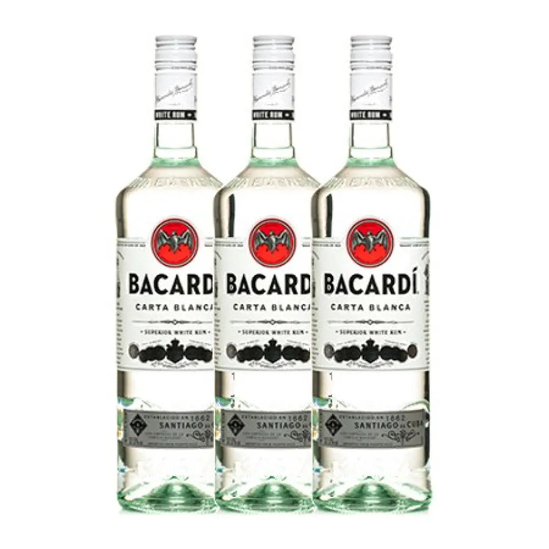 Rum Bacardi CARTA BLANCA - vol. 37.5% - 100cl 3