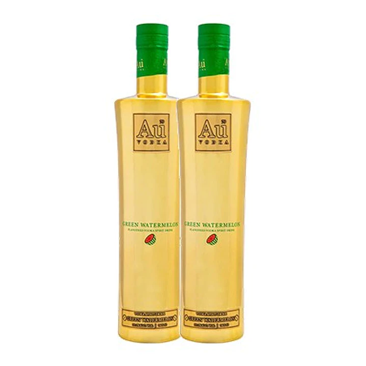 Au VODKA Green Watermelon - 35,2 % vol. - 70 cl 2