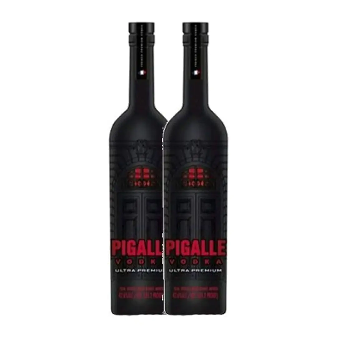 Pigalle Ultra-Premium Vodka - vol. 42,6% - 70cl (Door) 2