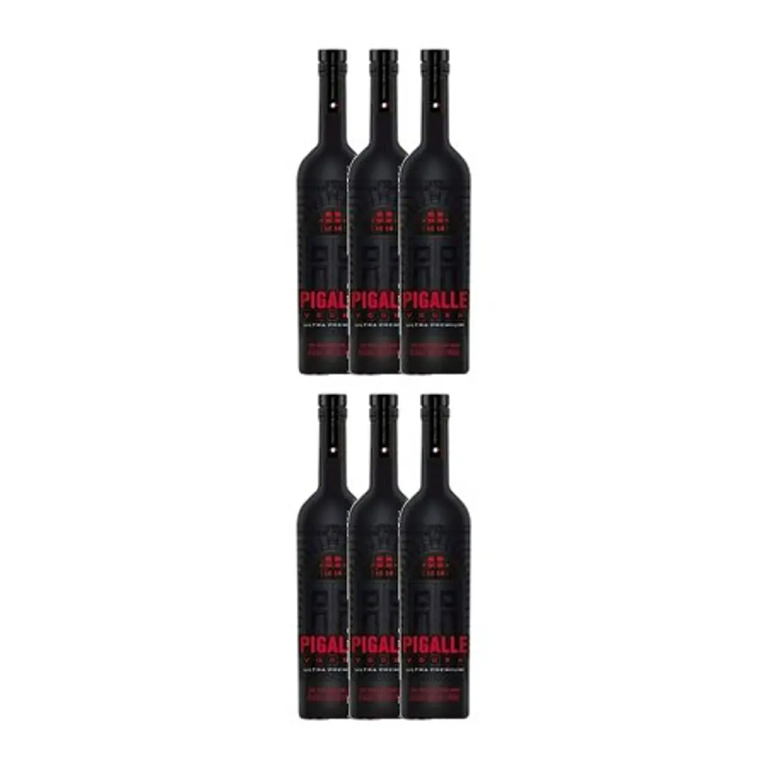 Pigalle Ultra-Premium Vodka - vol. 42,6% - 70cl (Door) 4
