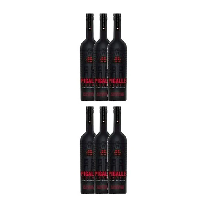 Pigalle Ultra-Premium Vodka - vol. 42,6% - 70cl (Door) 4