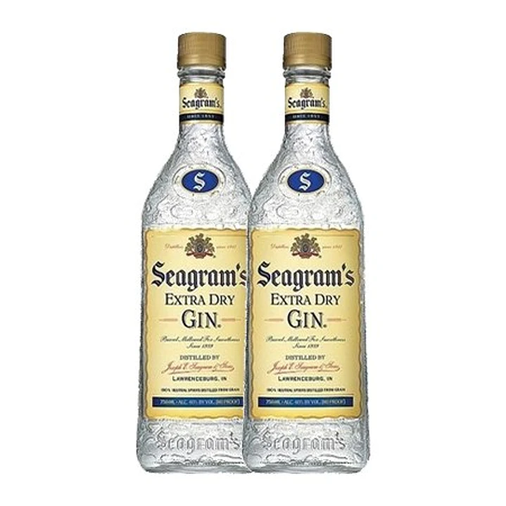 SEAGRAM's Gin - EXTRA DRY vol.40% - 70cl 2