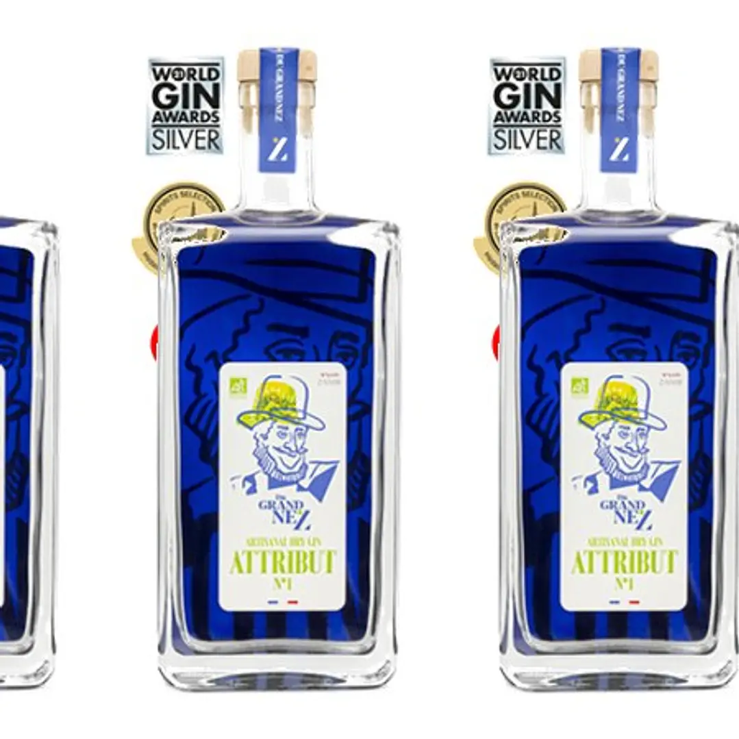 DU GRAND NEZ - ATTRIBUT N ° 1 - GIN BIO 43% - 50cl 3