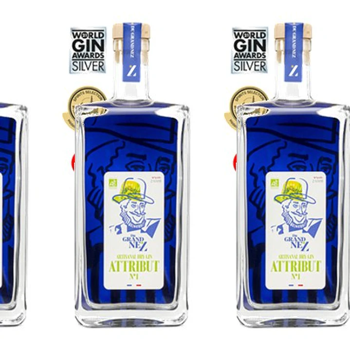 DU GRAND NEZ - ATTRIBUT N ° 1 - GIN BIO 43% - 50cl 3