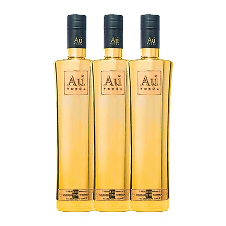 Au VODKA Original Gold - vol. 40% - 70cl 3