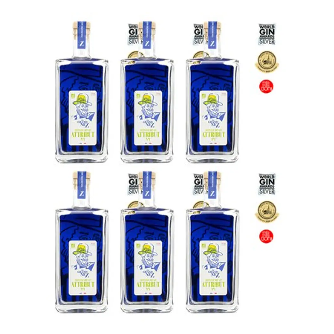 DU GRAND NEZ - ATTRIBUT N ° 1 - GIN BIO 43% - 50cl 4