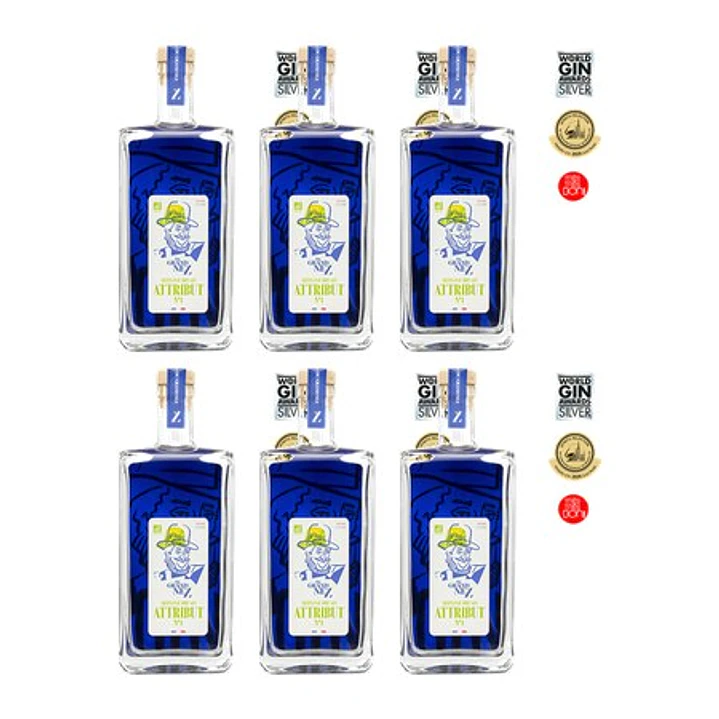 DU GRAND NEZ - ATTRIBUT N ° 1 - GIN BIO 43% - 50cl 4