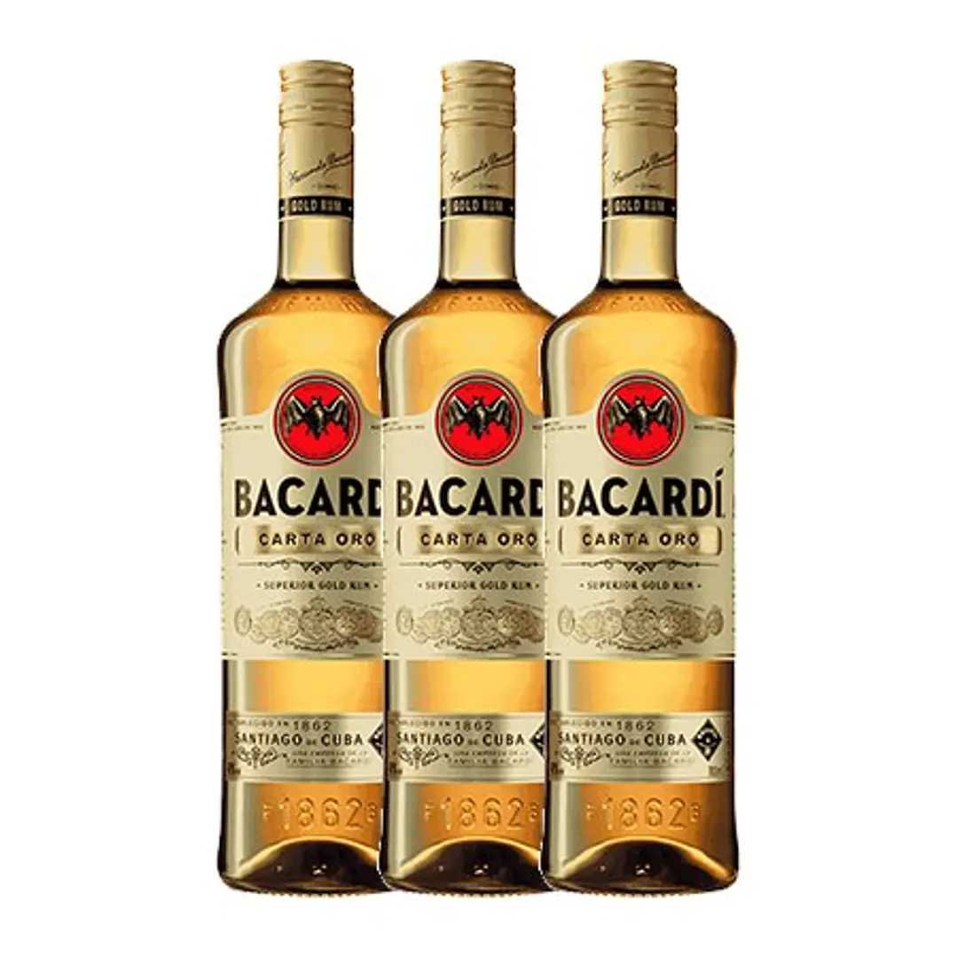 Ron Bacardí CARTA ORO - vol. 37,5% - 70cl 3