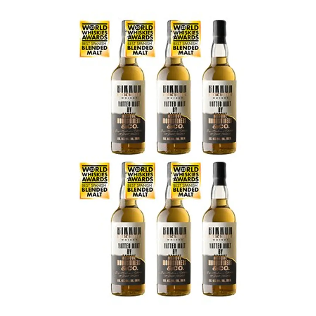 BIKKUN Vatted Malt Whisky vol. 46% - 70cl 4