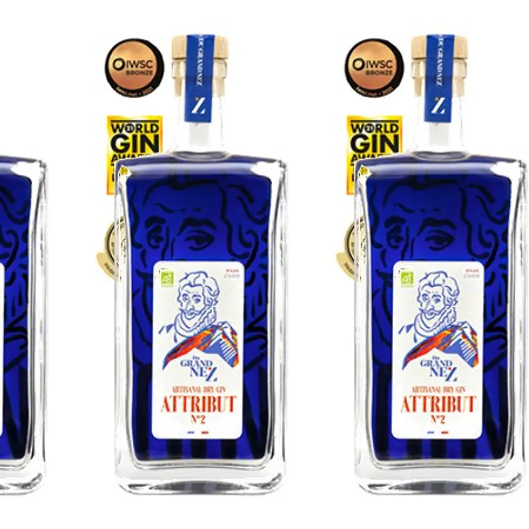 DU GRAND NEZ - ATTRIBUT N° 2 - GIN BIO 43% - 50cl 3