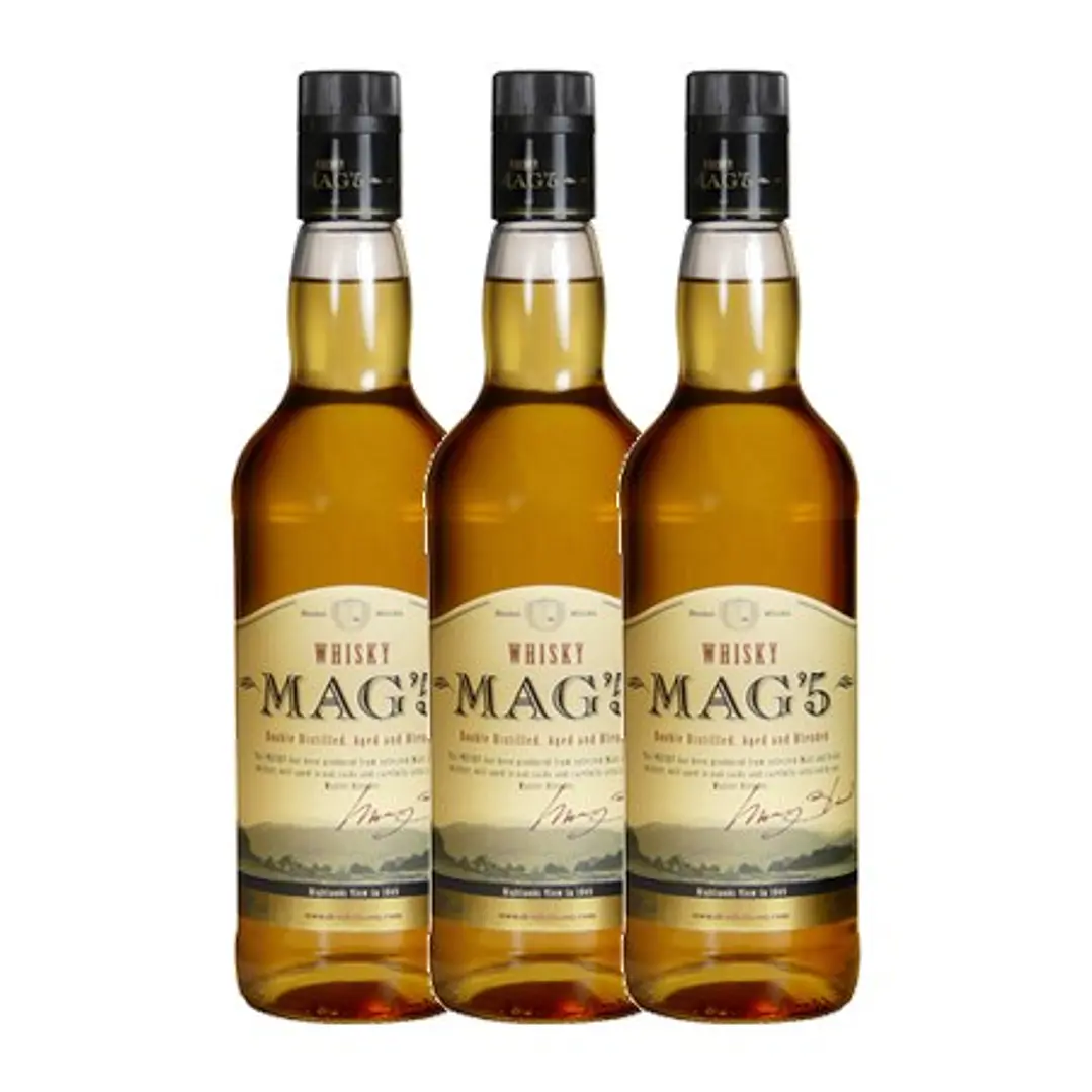 Whiskey Blended Mag 5 vol. 40% - 70cl 3