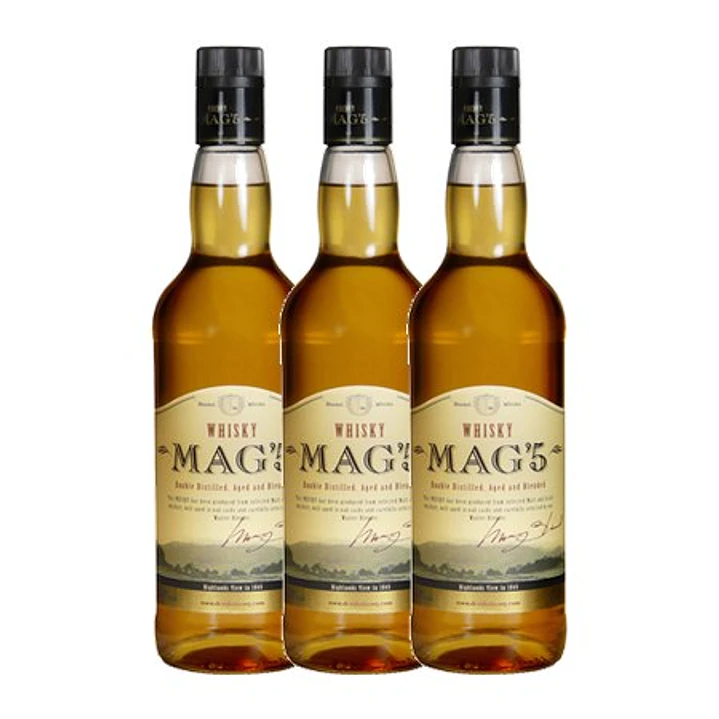 Whiskey Blended Mag 5 vol. 40% - 70cl 3