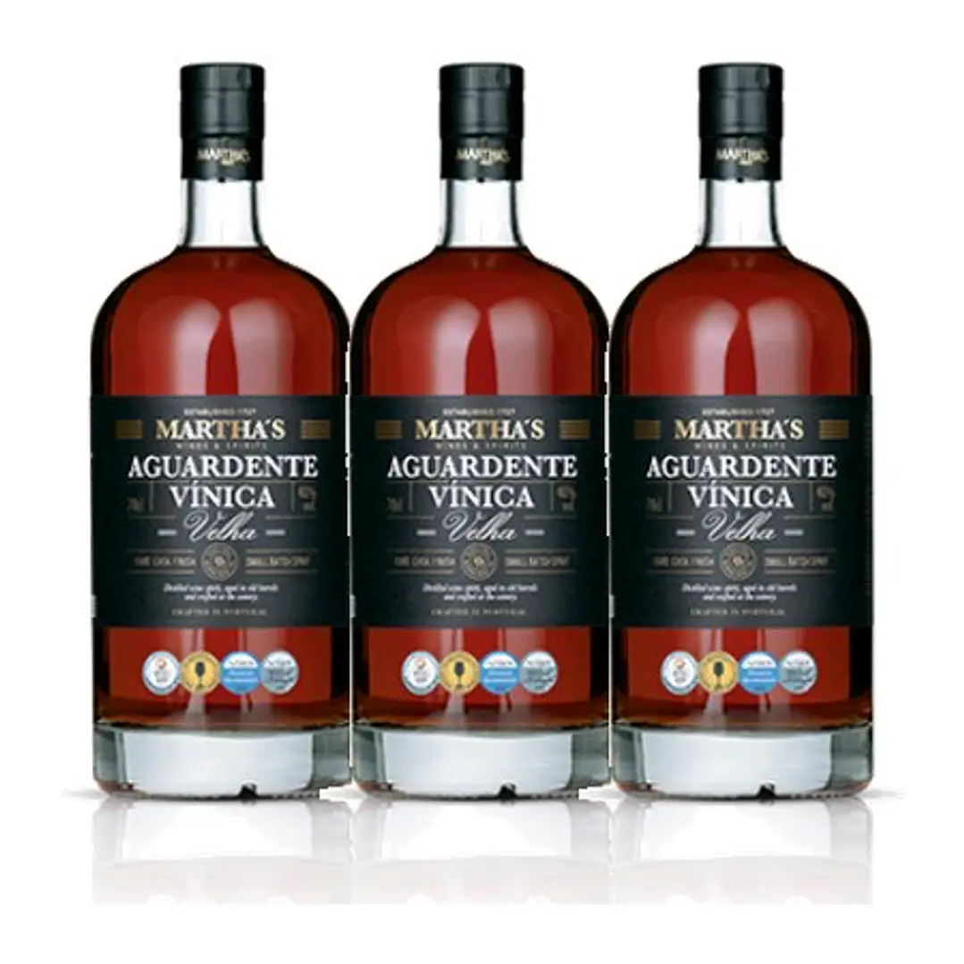 Martha's Aguardente Vínica Velha vol. 40% 70cl 3