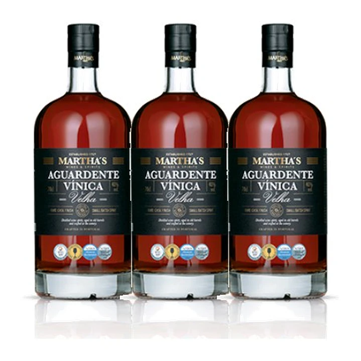 Martha's Aguardente Vínica Velha vol. 40% 70cl 3