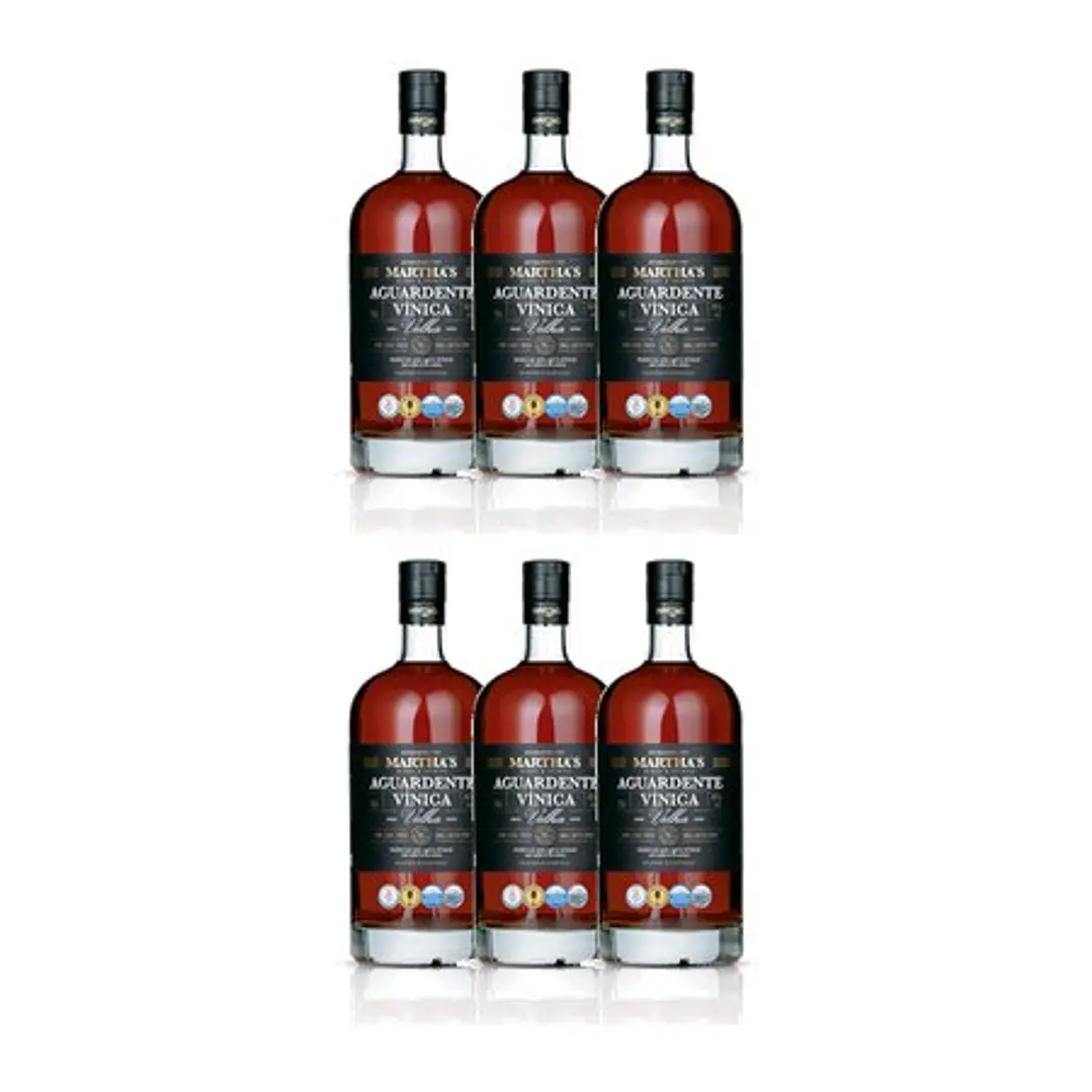 Martha's Aguardente Vínica Velha vol. 40% 70cl 4