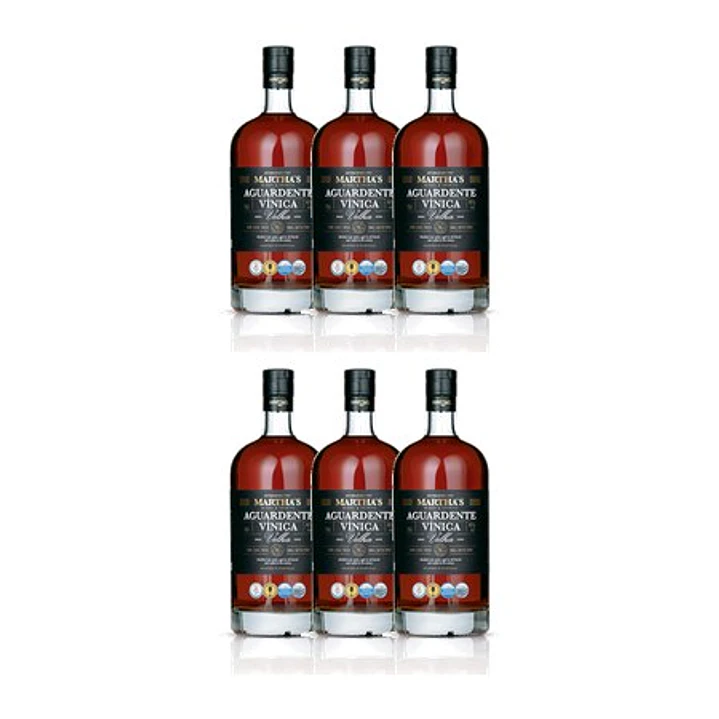 Martha's Aguardente Vínica Velha vol. 40% 70cl 4