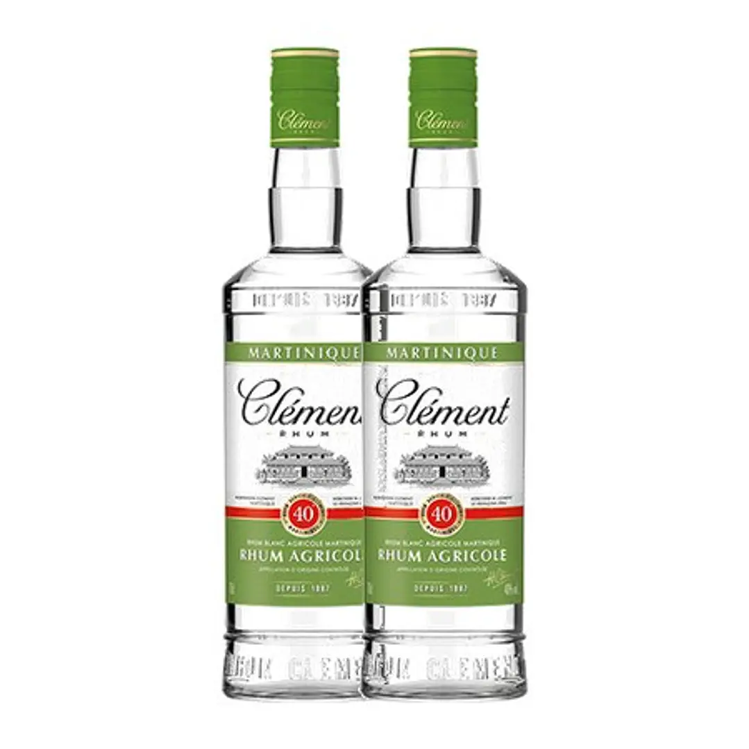 Rhum Blanc Agricole CLÉMENT – AOC MARTINIQUE vol. 40% - 70cl 2